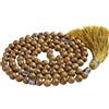 Generic Fukugems 108 mala tibetano collana per donne uomo, mala bracciale buddista, meditazione mala, sandalwood stone yoga mala