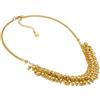 Vestopazzo collana maglia multisfere in ottone.Fatta a mano, lavorazione artigianale,Unisex