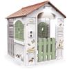 Chicos - Play Cottage | Casetta per Bambini Interattiva da Giardino con Luce e Suoni oltre a Finestre Apribili e Gattaiola | Da 2 Anni (89608)