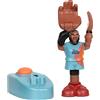 Giochi Preziosi Space Jam - New Legends Lebron Playset con 1 mini personaggio, per riprodurre i tiri di Lebron, dal fim Space Jam, per bambini dai 4 anni, PCE04010