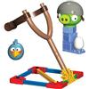 K'Nex Angry Birds Blue Bird vs Helmet Pig Gioco di Costruzione