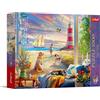 Trefl Premium Plus Quality - Puzzle Tea Time: Brezza estiva - 1000 pezzi, serie di dipinti nostalgici, per adulti e bambini dai 14 anni in su