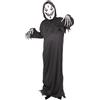 Rubie's Rubies Costume Pagliaccio Mortale per bambino e bambina, Tunica con cappuccio, guanti e maschera, Licenza ufficiale per Halloween, Costumi Halloween, Bambini, Cosplay, Feste