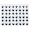 PATIKIL Esche da pesca 3D occhi impermeabili artificiali Fish Eye Fly Tying esche artigianato attrezzatura accessorio