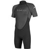 O'Neill Wetsuits Reactor-2 - Muta da uomo con cerniera posteriore da 2 mm, nero/grafite, 3XL UK