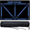 RoseFlower Tappeto da Allenamento per Calcio, 60 X 90 cm Antiscivolo Tappetino Allenamento per Calcetto Football Training Mat per Bambini Adulti - Accessori Allenamento Calcio per Migliorare Dribbling