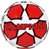 CUCUBA Pallone da Calcio da Allenamento o Partita Campioni Colore Bianco Rosso Taglia 5 Regolamentare