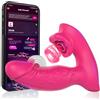 AMOZICI Vibratoreper Donna Professionale Wireless Sex toys Succhia clitoride per Donna Vibratore clitoride Sexytoysys Donna Coppia Vibrator con Telecomando App 9 Modalità Vibratoriper Donna sex toy
