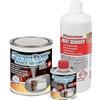 POWER TANK BIANCO CERAMICO Trattamento Serbatoio Moto (20/25 Litri) Kit Medio Medium 700 gr per interno Serbatoi Elimina la Ruggine Ripara Protegge Arrugginito da Auto Di Vespa d'Epoca con Antiruggine