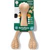 BetterBone - Giocattolo per cani da masticare - Large Medium Beef - Osso da masticare per cani senza nylon e OGM a base di cellulosa - Giocattolo da masticare medio con sapore di manzo - Legno da