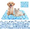 YEAMLTE Tappetino Rinfrescante per Cane Piccolo e Gatto, Cuscino Refrigerante ad Acqua con Effetto Gel, Materassino Anti Caldo Estivo, Impermeabile e Facile da Pulire