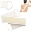 Makoto Nobu Scrubber per la Schiena in Luffa, Luffa Lavaschiena per Doccia, pulizia della pelle e cuscinetto in luffa, Naturali Organico Esfoliante Spugna Scrub per Uomo Donna Massaggi Cura del Corpo