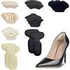 ZEMINRI 8 Paia Solette Scarpe Cuscinetti per Scarpe Anti-Attrito Antiscivolo Ridurre Numero Rimedi Proteggi Tallone per Scarpes Troppo Grandi Autoadesiva Donne e Uomini per Sneaker Tacchi Alti