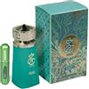RESAES Resistant and aesthetic Profumo Khair Pistacchio 100 ml, profumo arabo unisex a lunga durata, Eau de Parfum include atomizzatore 5 ml, fragranza Gourmand con note di pistacchio e vaniglia (Pistacchio)