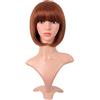 MapofBeauty 12 Pollic Corto Lisci Bob Parrucche (Ginger Arancione)