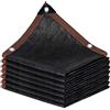 QLOFEI Rete Ombreggiante Con Occhielli, 50% Anti UV Telo Ombreggiante Occhiellato, Rete Parasole Tessuto Protezione Solare per Pergolato, Giardino, Balcone (2x5m)