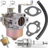 ZAMDOE 227-62450-10 Carburatore per Tosaerba per Robin EY20 EY15 DET180 per Wisconsin WI-185 generatore Sostituisce 228-62451-10 Carburatore per soffiatore con guarnizioni Candela