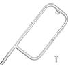MGiessca 41862 Bruciatore per barbecue a gas Weber Q200 Q220 Q2000 Q2200, 69956, tubo bruciatore in acciaio inox per Weber, 60041 52 cm, pezzi di ricambio per Weber Q200