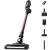 Rowenta X-Pert 6.80, Aspirapolvere Senza Fili Potente, Scopa Elettrica Senza Fili con Spazzola Multifunzione con Luci LED, Display, Autonomia Fino a 60 Minuti, 100 Watt, RH6483, Colore Burgundy
