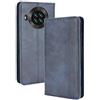 BellaCase Custodia Cubot Note 20/Note 20 PRO [Custodia Portafoglio] [Staffa] [Slot per schede] [Flip Cover Magnetica] Compatibile con Lo Smartphone Cubot Note 20/Note 20 PRO(Blu)
