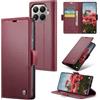 Rerzoiro Cover per Xiaomi 15T Pro Custodia Portafoglio [Blocco RFID] Premium Pelle PU Wallet Case Flip Libro con Porta Carte Slot Supporto Flip Case per Xiaomi 15T Pro 5G, Rosso