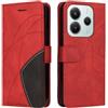 XINNI Cover Protettiva per Xiaomi Redmi Note 14 5G Case | retrò Cellulare Custodia Libro Antiurto in Flip Pelle PU/TPU