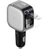 CUKTECH 85W Retrattile Caricatore Auto, Caricabatteria Accendisigari USB C 3 Porta (2C1A) Ricarica Rapida Compatibile con iPhone 17 Pro Max Air/iPhone 16/15/14, Galaxy S25/24, MacBook, iPad Pro