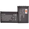 DSTE 2-Pacco Ricambio Batteria per Sony NP-BX1 ZV-1F HDR-CX240E DSC-RX1 DSC-RX10 II DSC-RX1B DSC-RX1R DSC-RX1R/B DSC-RX100 DSC-RX100 II DSC-RX100 III DSC-RX100 IV DSC-RX100/B DSC-RX100M2