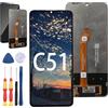 Yuxyiony Nuovo Schermo di Ricambio Per Oukitel C51 Display LCD Riparazione Dello Schermo e Accessori Strumento Di Ricambio