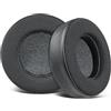 SOULWIT Cuscinetti Auricolari Ricambio per HIFIMAN SUNDARA/HE400(HE400se/i/S)/HE560(HE560i)/HE500/HE300/HE350/HE3/HE5/HE6 Cuffie, Padiglioni con Tessuto a Maglia, Schiuma Memory Ad Alta Densità - Nero