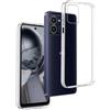 REY Pack 3X Cover in Gel TPU Trasparente per HMD Pulse 4G - Pulse PRO 4G - Pulse+ 4G, Ultra Sottile 0,33 mm, Morbido Flessibile, Custodia Silicone