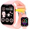 pmstuy Smartwatch Bambini con 18 Giochi Educativi, Funzione Sonno e Fotocamera - 1.83 Pollici Touch Screen, Activity Tracker con Contapassi, Sveglia, Torcia Ragazze e Ragazzi