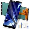 Atwist LCD Display per Samsung Galaxy A7 2018 A750 - per Galaxy A7 2018 Schermo Digitalizzatore per Galaxy A7 2018 LCD SM-A750F SM-A750FN SM-A750G Touch Screen Vetro Assemblaggio Riparazione