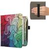 kwmobile Flip Cover Protettiva compatibile con Pocketbook Era/Era Color/Era Lite - copertina Antigraffio per eReader con Portacarte e Fascia Prensile in Pelle PU