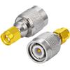 Vecys Antenna 4G Adattatore SMA Da Spina TNC a Spina SMA Convertitore TNC SMA per Router Antenna 2G 3G 4G LTE Radio CB Cellulare WiMax WiFi Strumentazione
