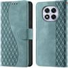 CaseGla Cover per Redmi Note 14 Pro 4G / 5G PU Pelle Custodia Flip Verde niebla