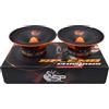 SP Audio 2 SP-EM8 altoparlanti midrange da 20 cm 200 mm 8 di diametro, 130 watt rms 260 watt max, impedenza 4 ohm, sensibilità 97 db, portiere, sportelli, auto, a coppia