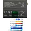 Vvuilsty BLP825 Batteria di ricambio per Oppo Reno 6 Pro 5G/Find X3 Neo 5G, batteria ricaricabile a 0 cicli compatibile con Oppo Reno 6 Pro 5G/Find X3 Neo 5G con kit di strumenti di riparazione