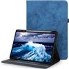 HEISHAYU Custodia per Coque pour Lenovo Idea Tab Plus 12.1 pollici TB361FU/ZU Tablet, TPU Cover con Auto Sveglia/Sonno,Blu