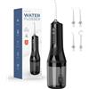 B&D Store Idropulsore Dentale Portatile Ricaricabile - Per Pulizia Denti e Cura delle Gengive, 4 Modalità, Serbatoio 300ml, Impermeabile IPX7, 5 Ugelli, per Casa e Viaggio