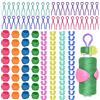 LE-stone 142 clip per organizzare il filo della bobina, 70 clip per supporto della bobina a colori, 32 supporti per bobina in silicone, 40 supporti per filo per trapuntatura per macchina da cucire