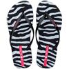 Ipanema Animal Print VII Fem, Infradito Donna, Nero, 37 EU