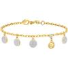 Michael Kors Premium Donna Bracciale in ottone bicolore, MKJ8631931