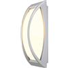 SLV 230444, Grigio plafone Meridian 2 / Illuminazione per pareti, vialetti, ingressi, Spot LED, Applique da Esterno, Lampada da Giardino, faretto a soffitto / E27 IP54 25W