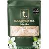 T. Buckwheat Tea T. Tè di Grano Saraceno - Tisana, senza caffeina, senza glutine, compatibile con la dieta chetogenica, soba-cha, gusto nocciola, 15 bustine di tè biodegradabili, 3 utilizzi per bustina