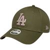 NEW ERA LOS ANGELES DODGERS MLB METALLIC W Berretto Donna