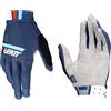 LEATT Guanti MTB X-Flow 2.0 con con rinforzo in Brush Guard microiniettato in 3D S Uomo