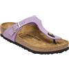 BIRKENSTOCK GIZEH CROCUS, NUBUCK LEATHER sandali donna