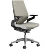 Steelcase Sedia da ufficio ergonomica Steelcase Gesture con braccioli regolabili a 360° e supporto lombare 3D Live Back Truffle; Prodotto in Europa