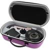 Hzycwgone Custodia da Viaggio per Dyson Supersonic r Asciugacapelli, Viola | Borsa Protettiva Rigida Copertura Portatile Cover per Dyson Supersonic R HD18 Attacco Accessorio
